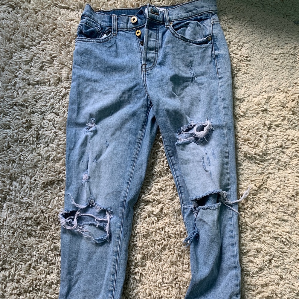 Blue Mom Jeans